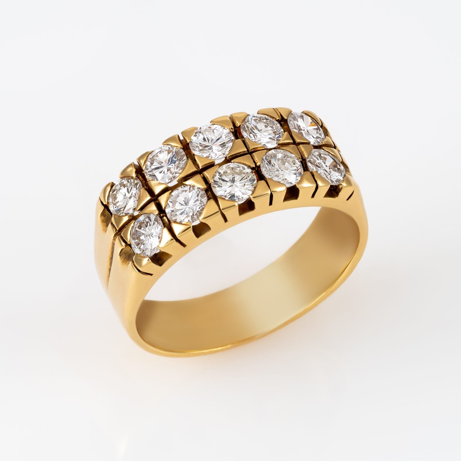 Gold Diamond Ring 00678