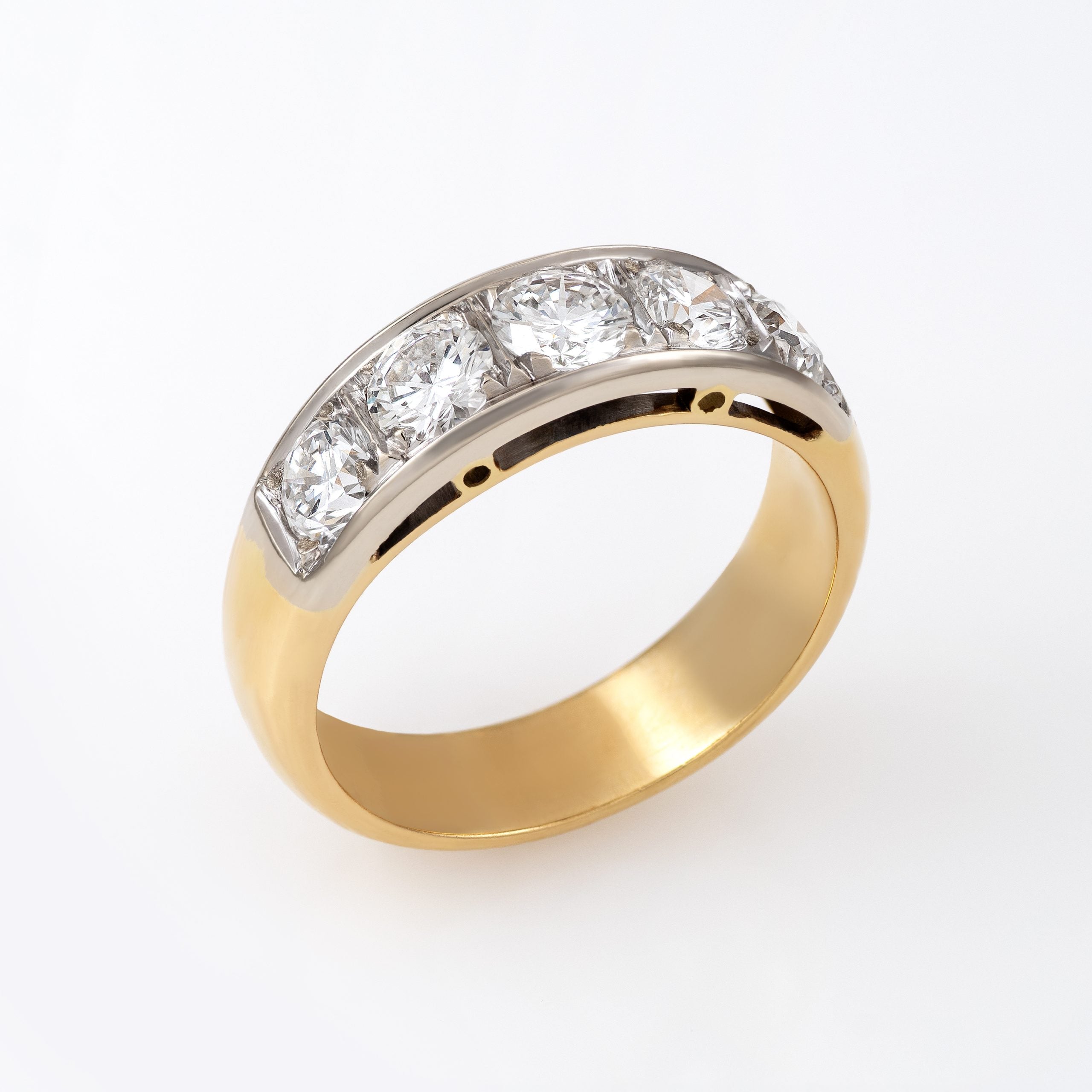 Gold Diamond Ring 00805