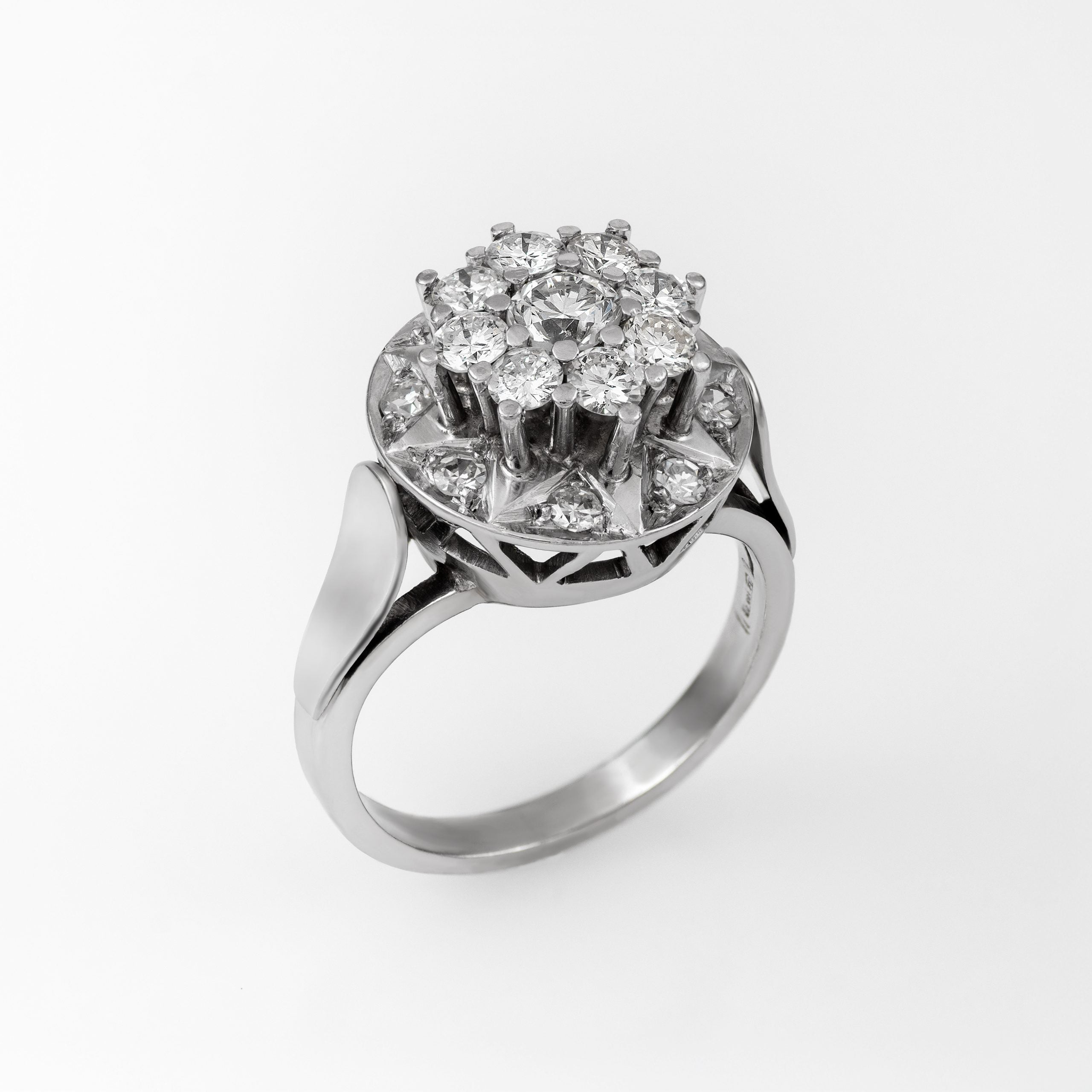 Gold Diamond Ring 00819