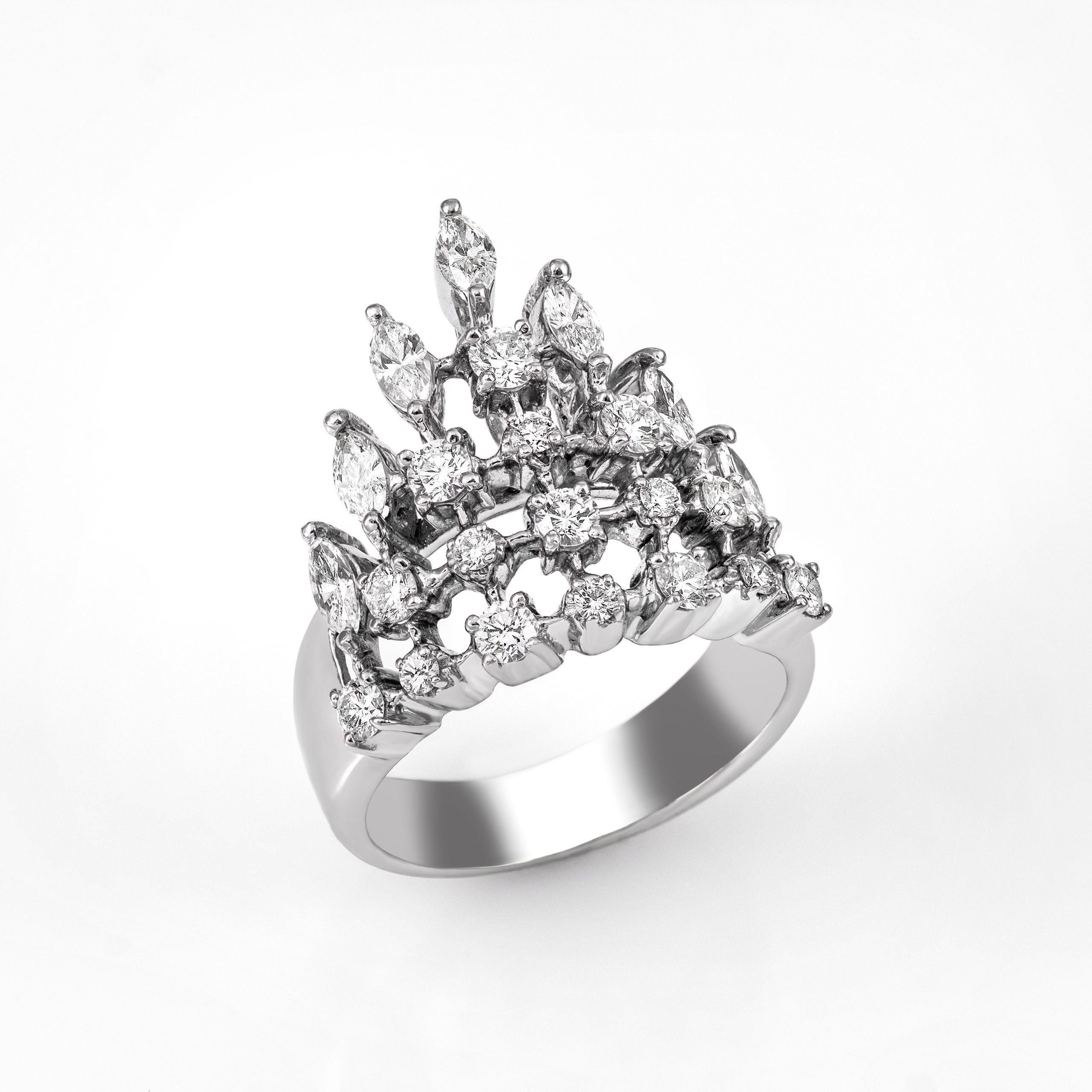 Gold Diamond Ring 00103