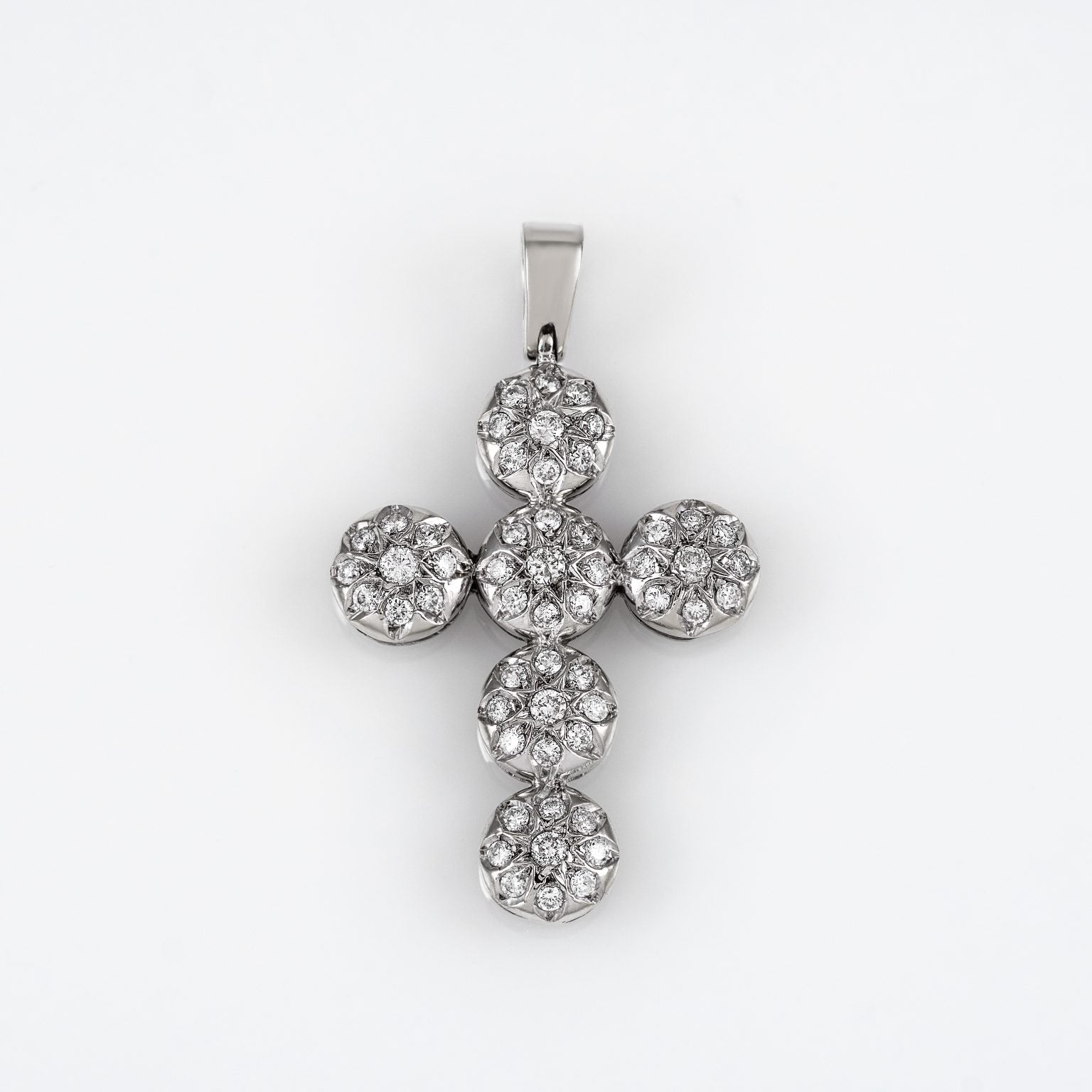 Gold Diamond Cross 00887