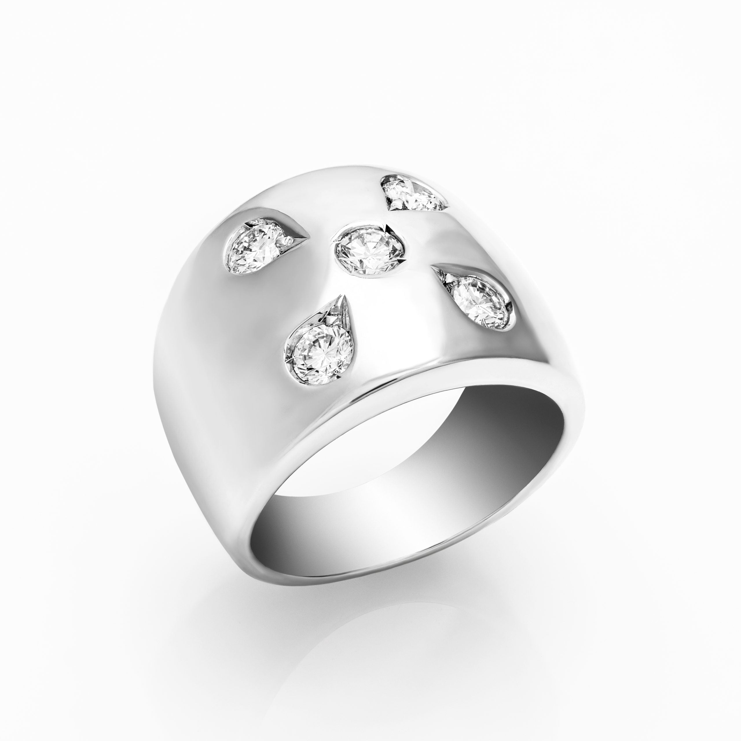 Gold Diamond Ring 00428
