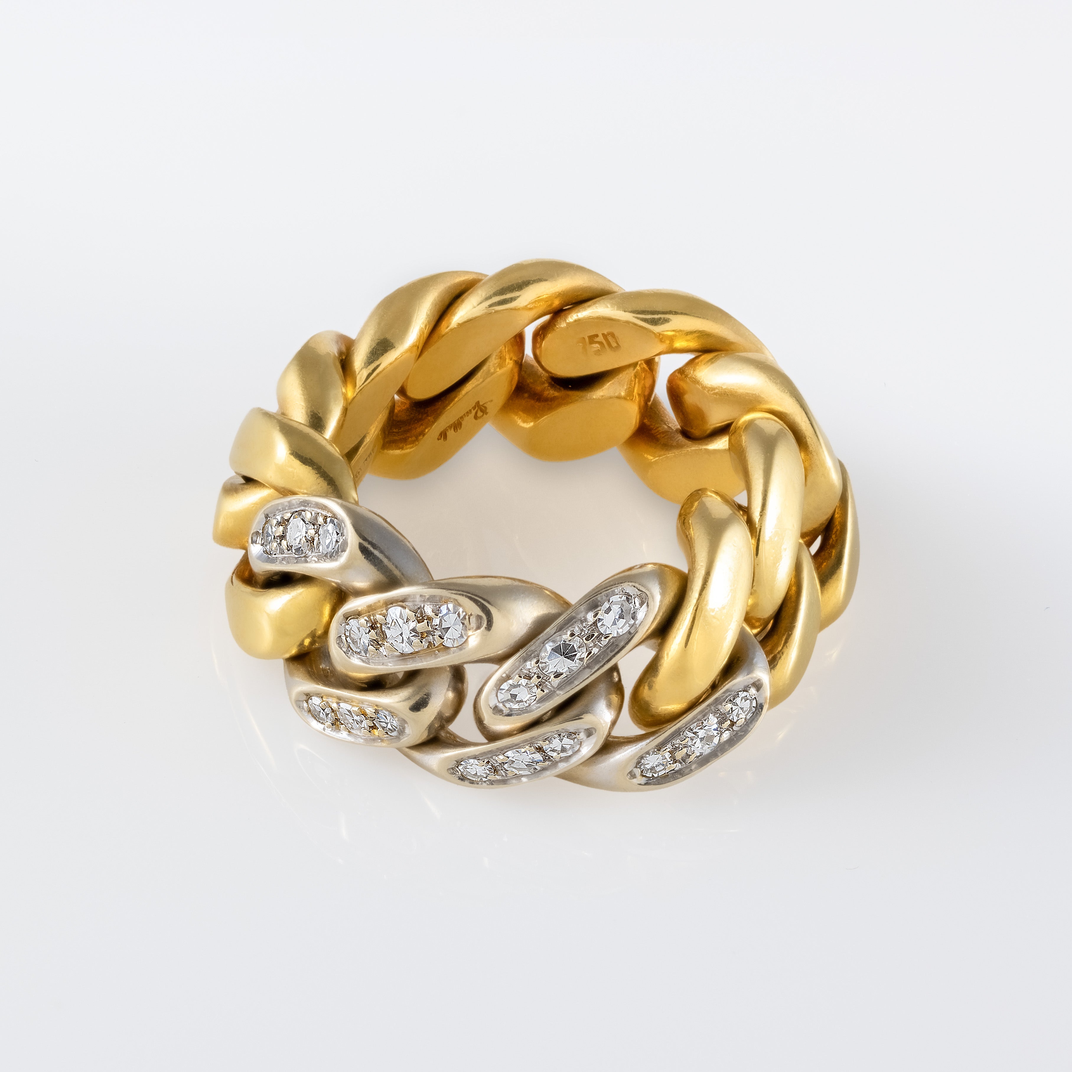 Gold Diamond Ring 00850