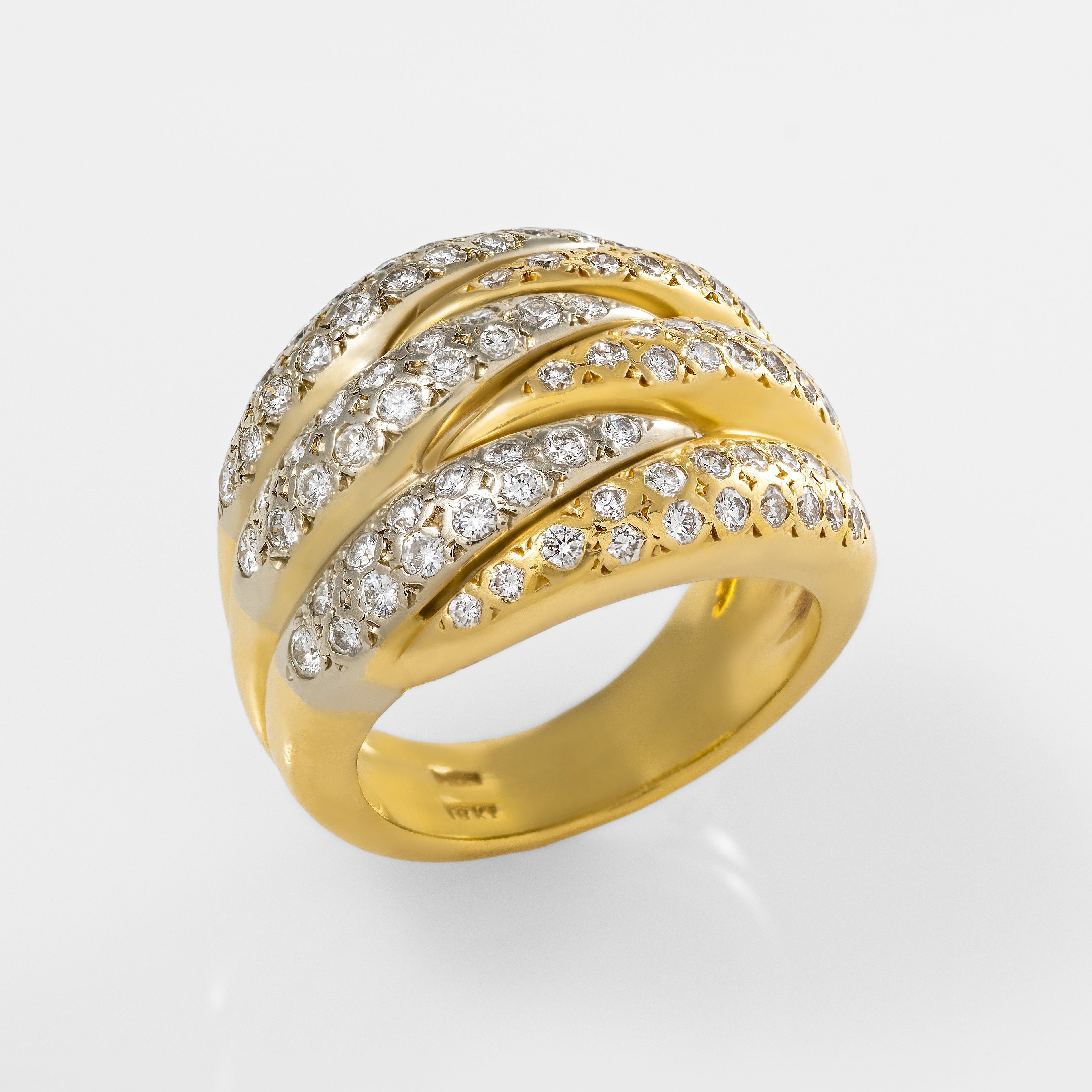 Gold Diamond Ring 00051