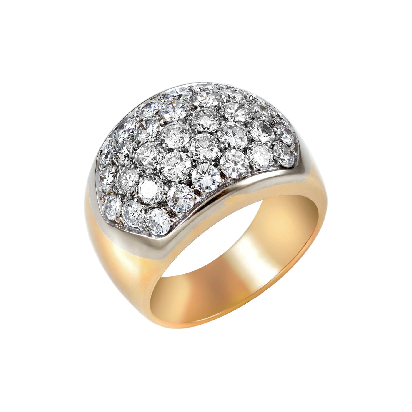 Gold Diamond Ring 01187
