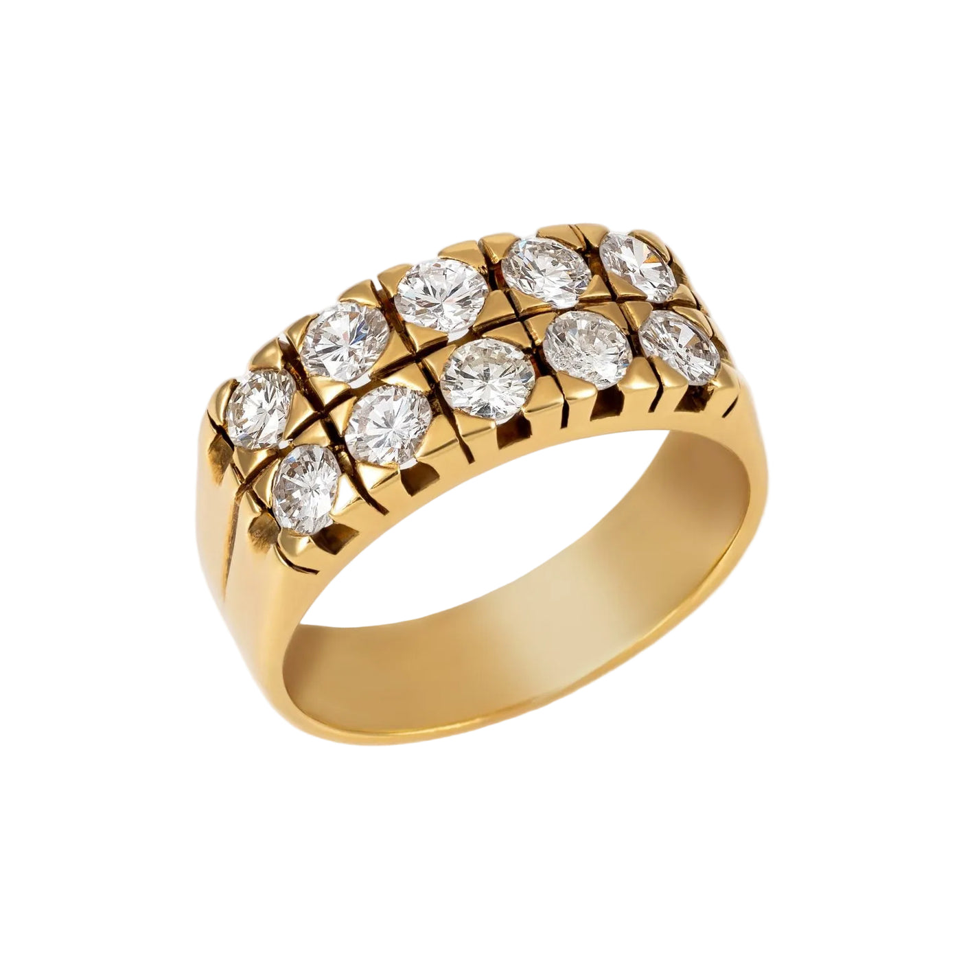 Gold Diamond Ring 00678