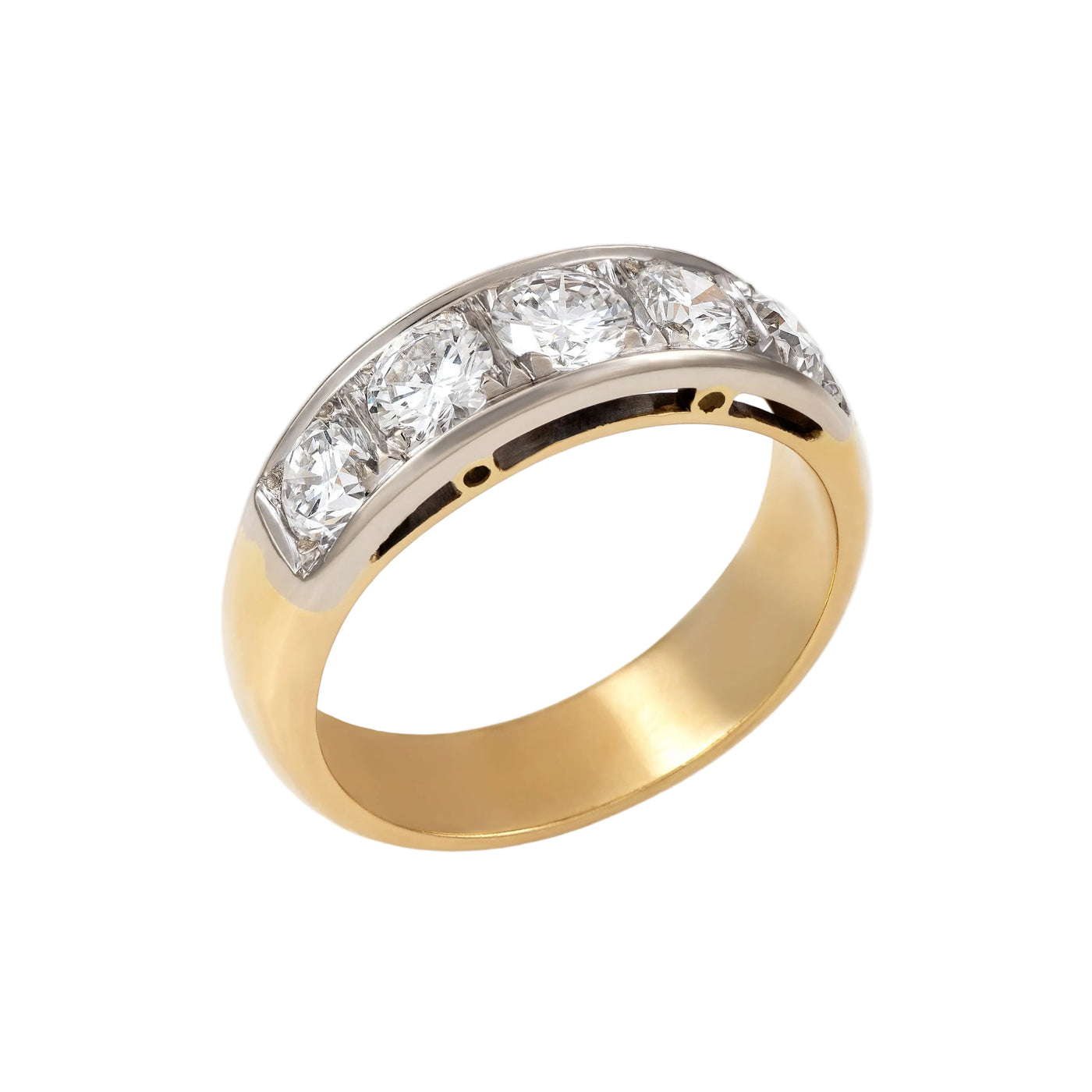 Gold Diamond Ring 00805