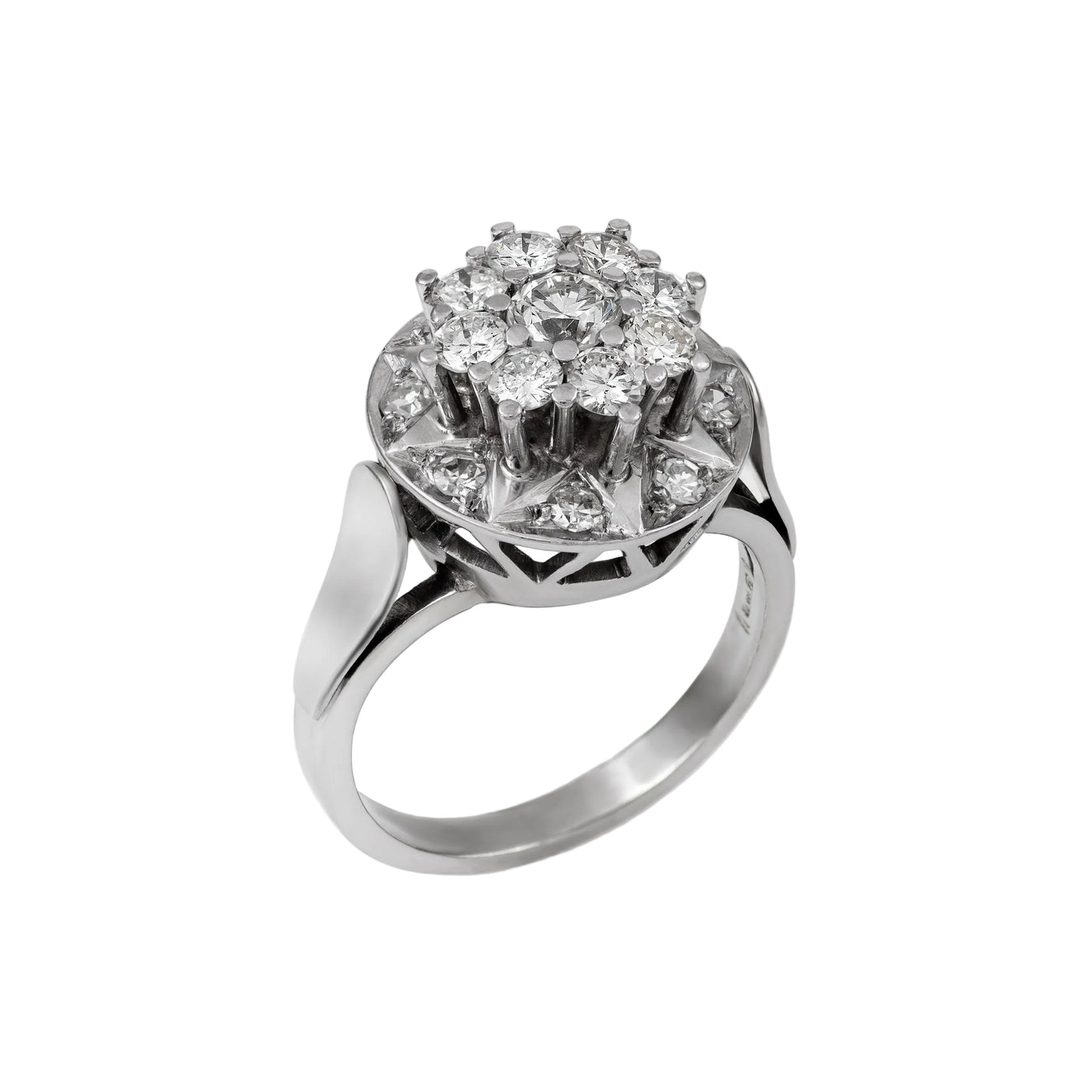 Gold Diamond Ring 00819