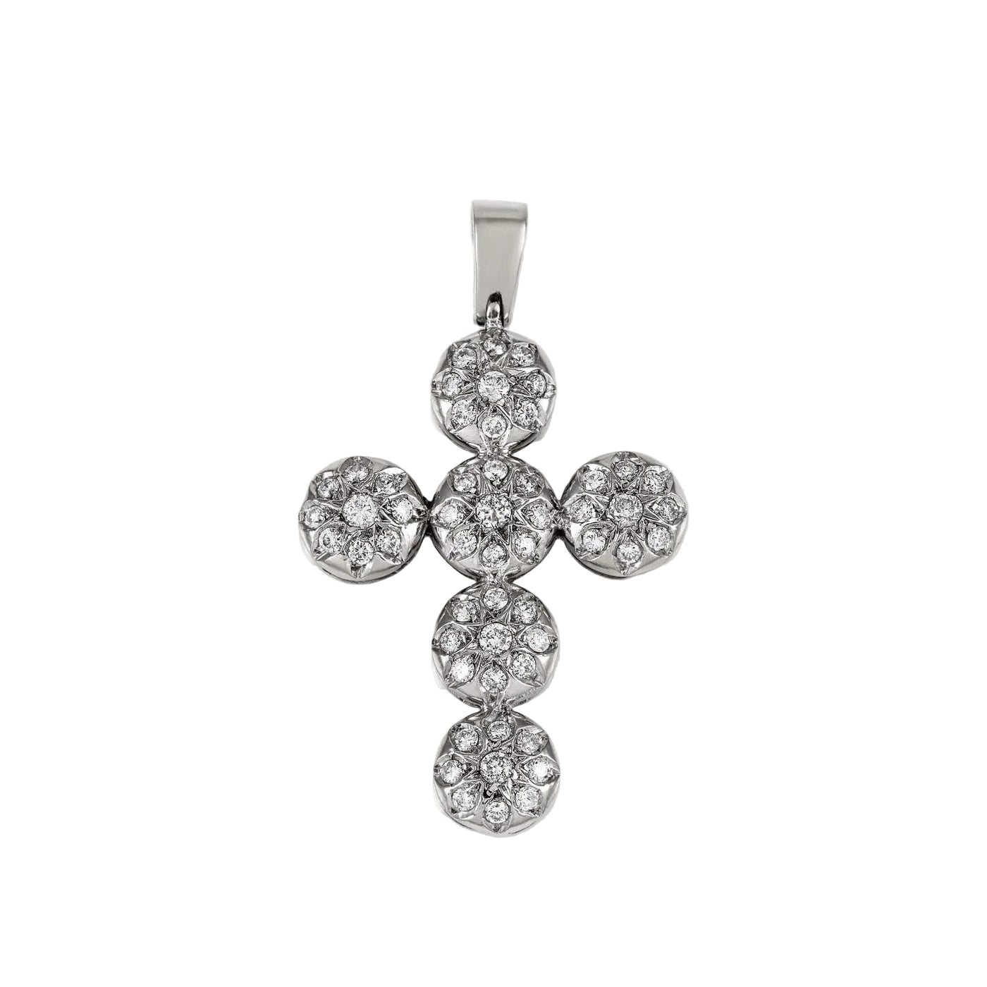 Gold Diamond Cross 00887