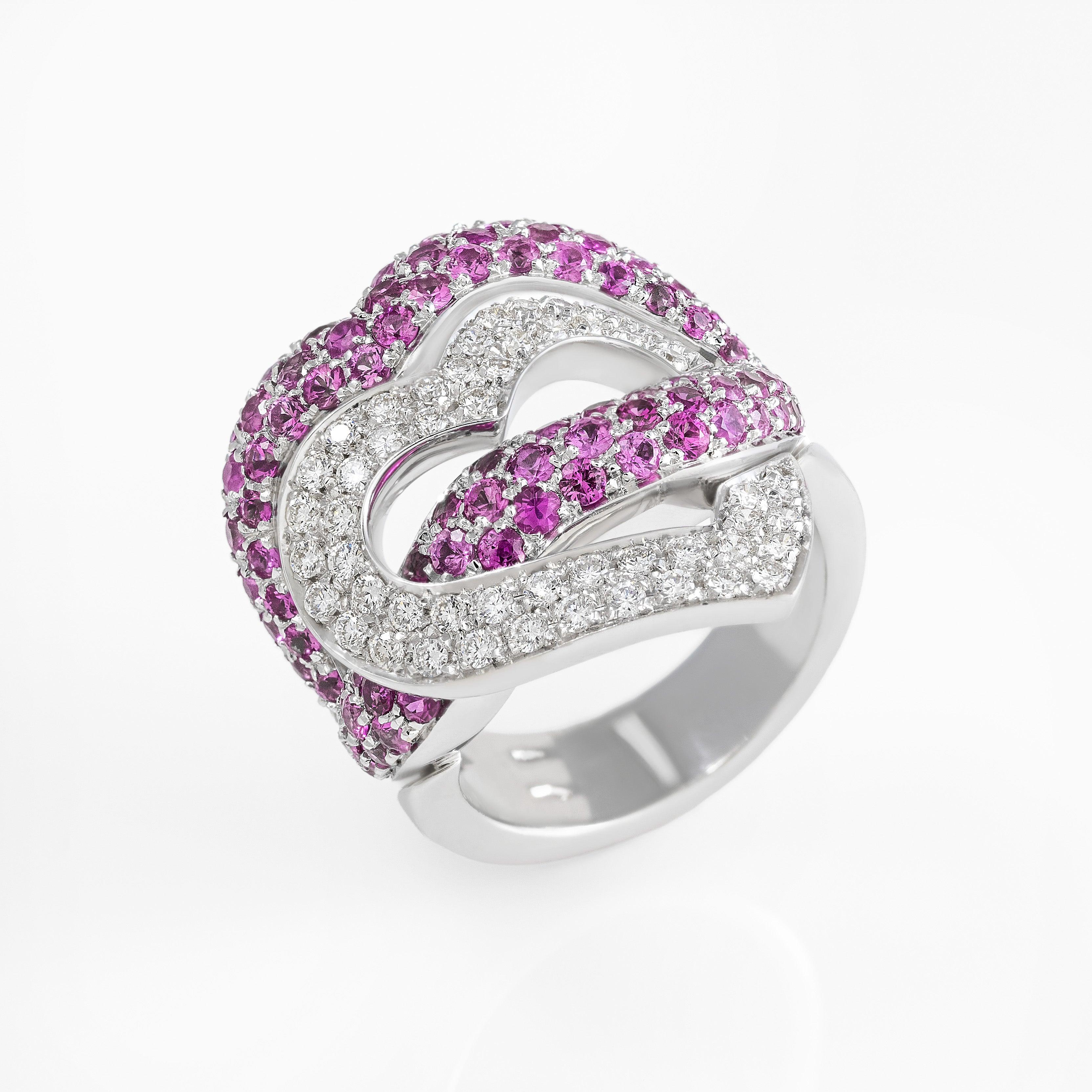 Gold Sapphire Diamond  Ring 00420