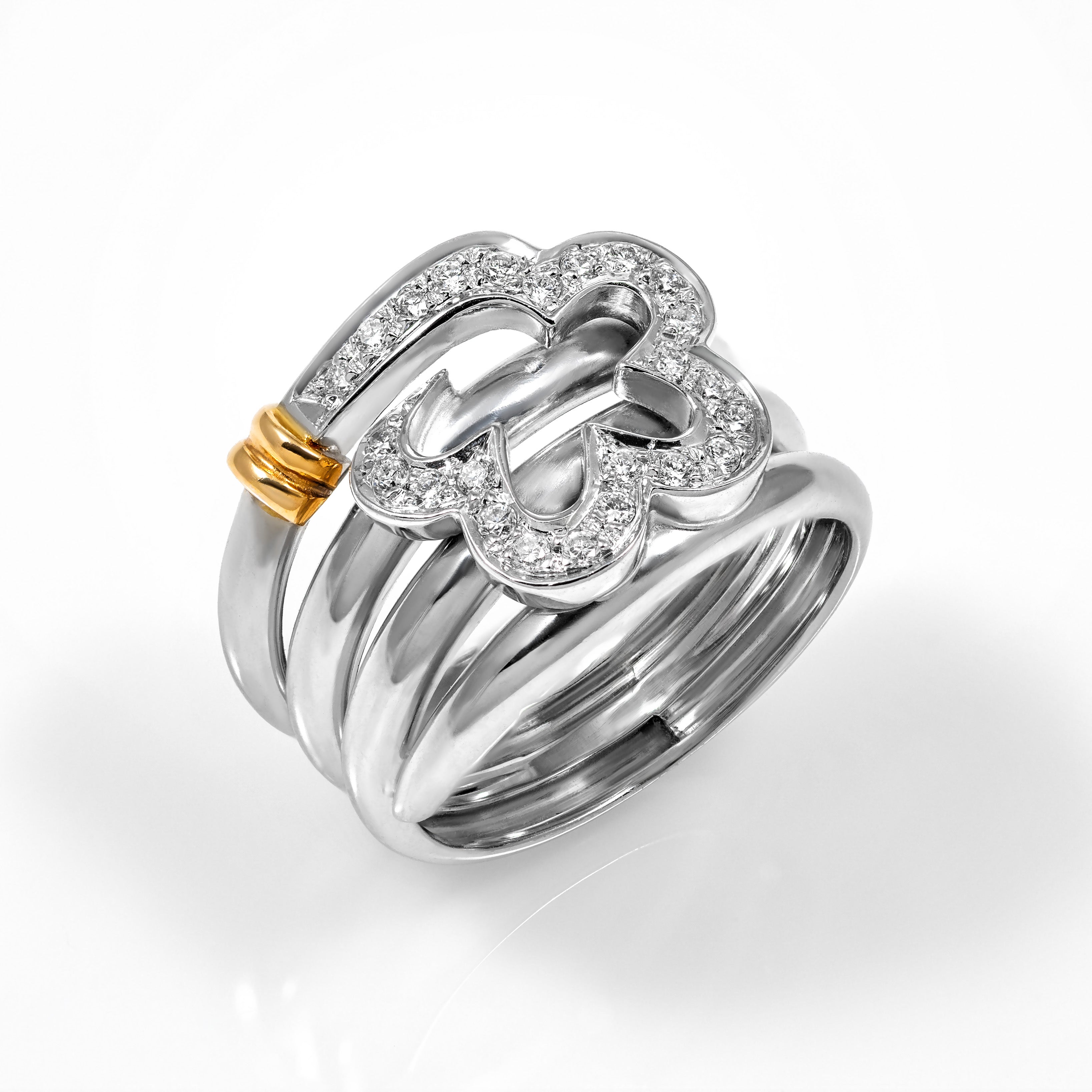 Gold Diamond Ring 00749