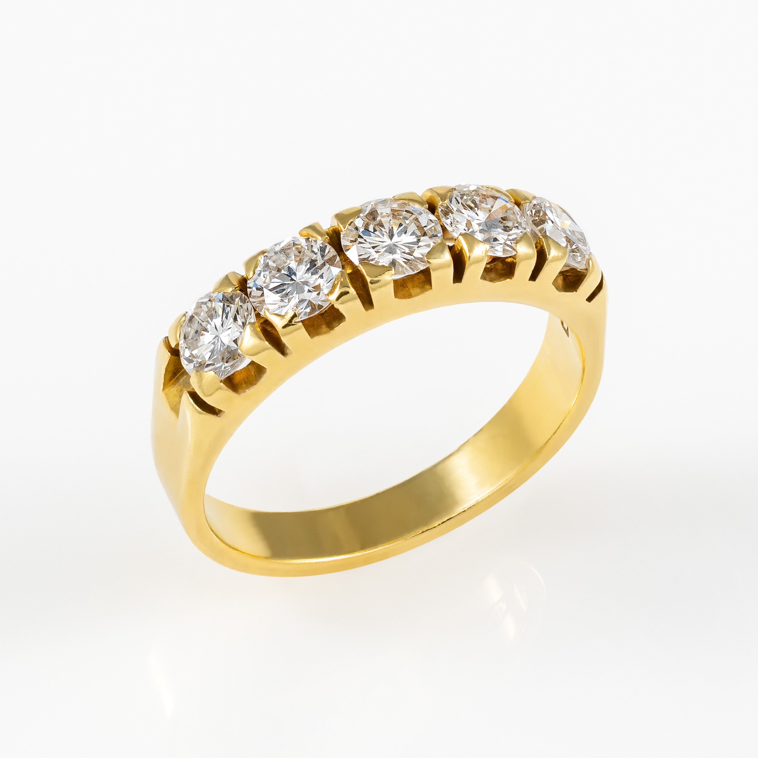 Gold Diamond Ring 01153