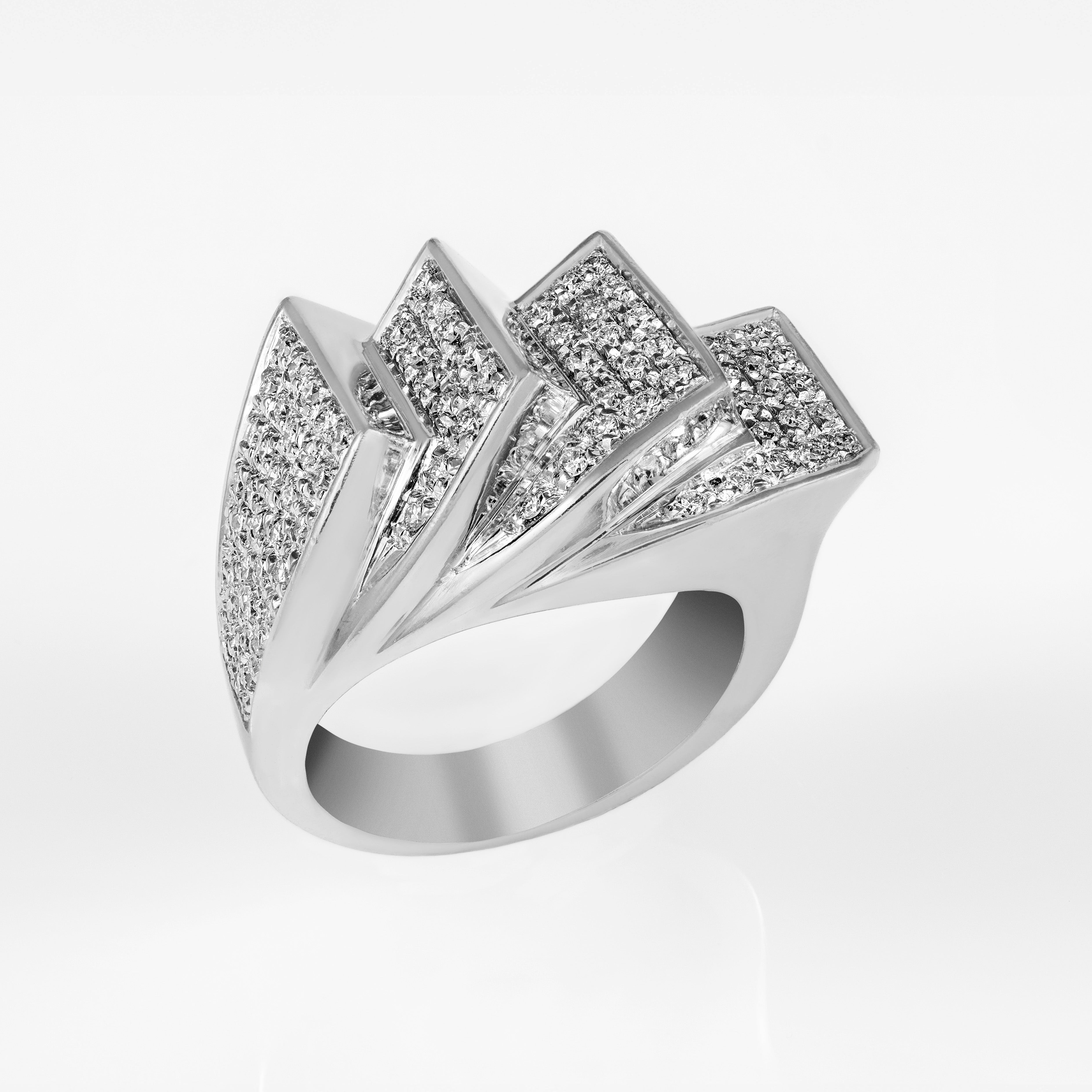 Gold Diamond Ring 00777