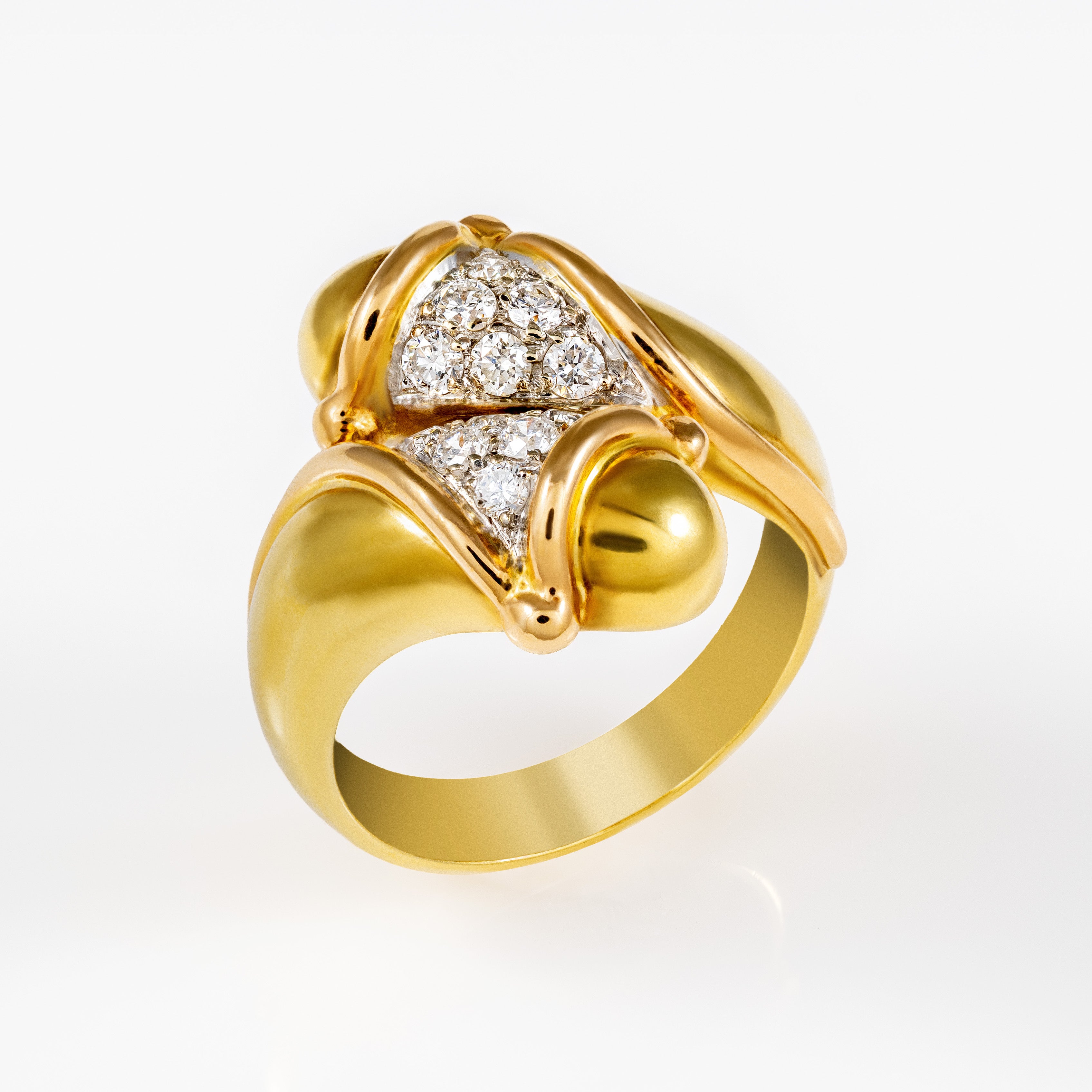 Gold Diamond Ring 00146