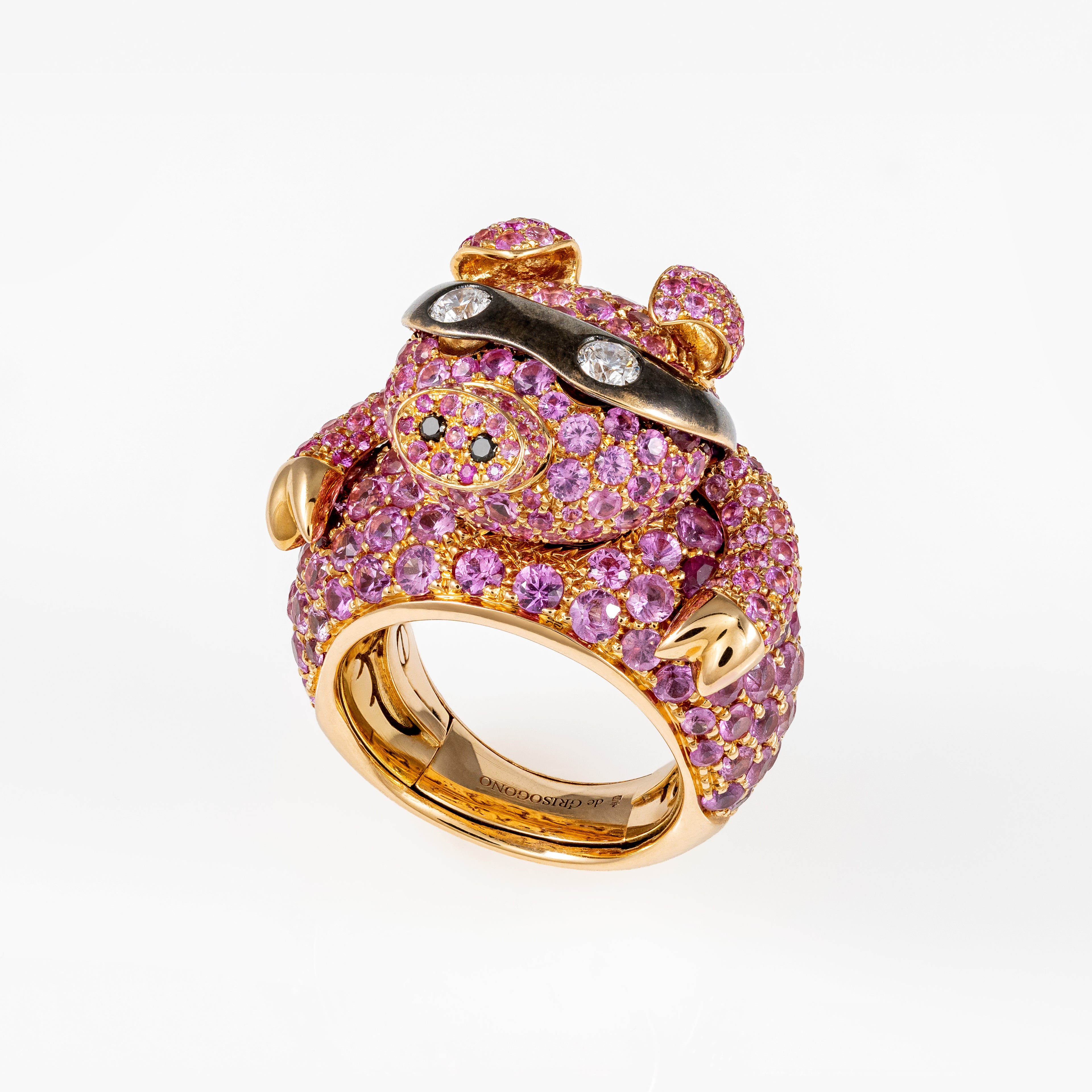 Gold Diamond Ring 00535