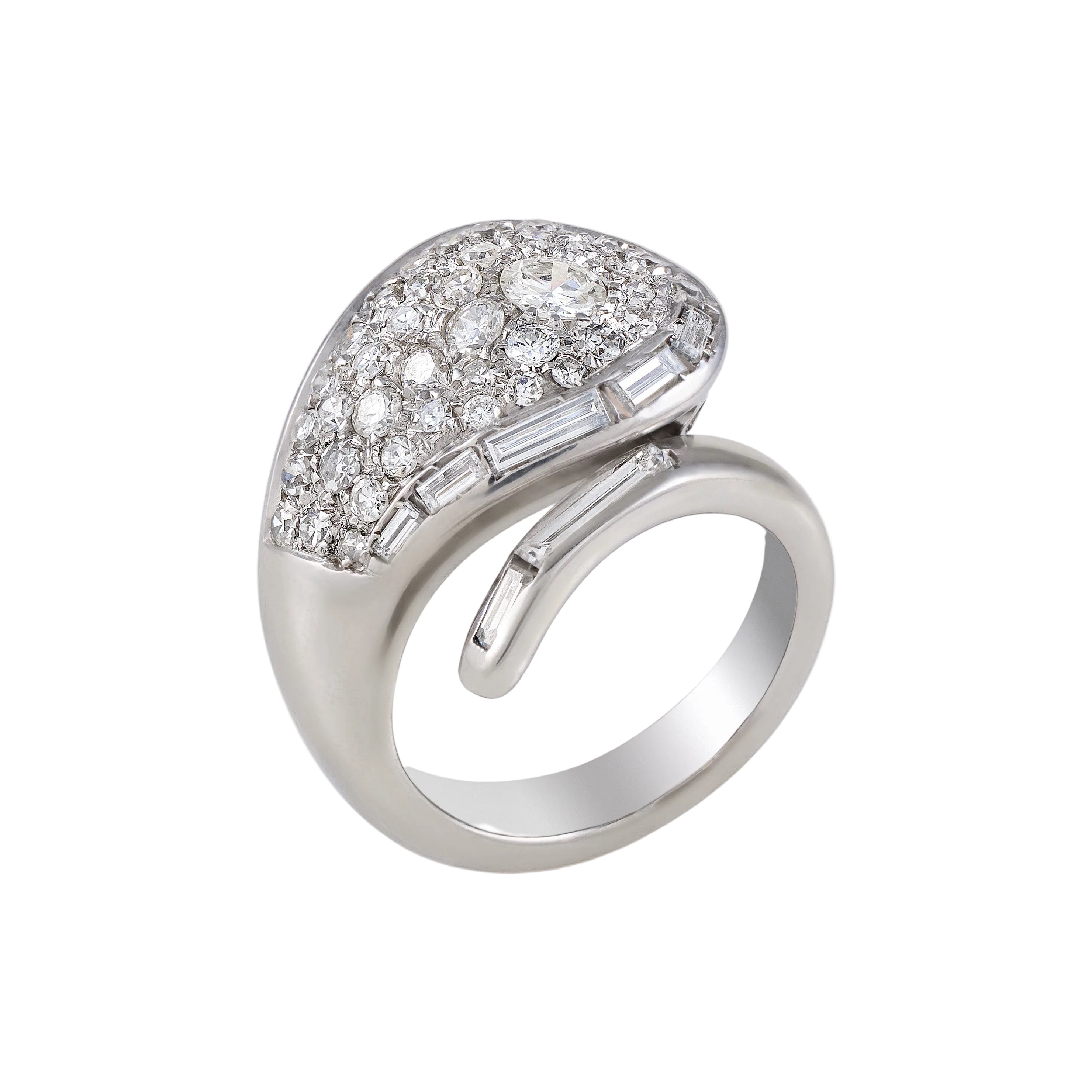 Gold Diamond Ring 03066